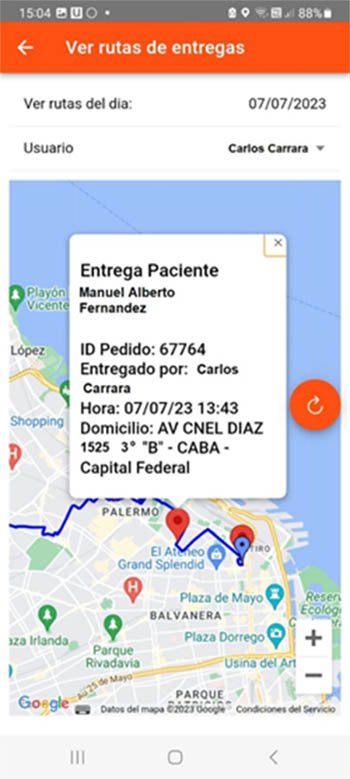 App internación domiciliaria